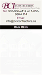 Mobile Screenshot of bciconstructioncontractors.com